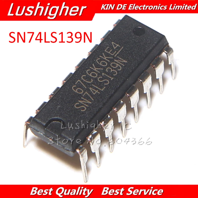 10PCS SN74LS139AN DIP16 SN74LS139N DIP-16 74LS139 DIP HD74LS139P New Original IC