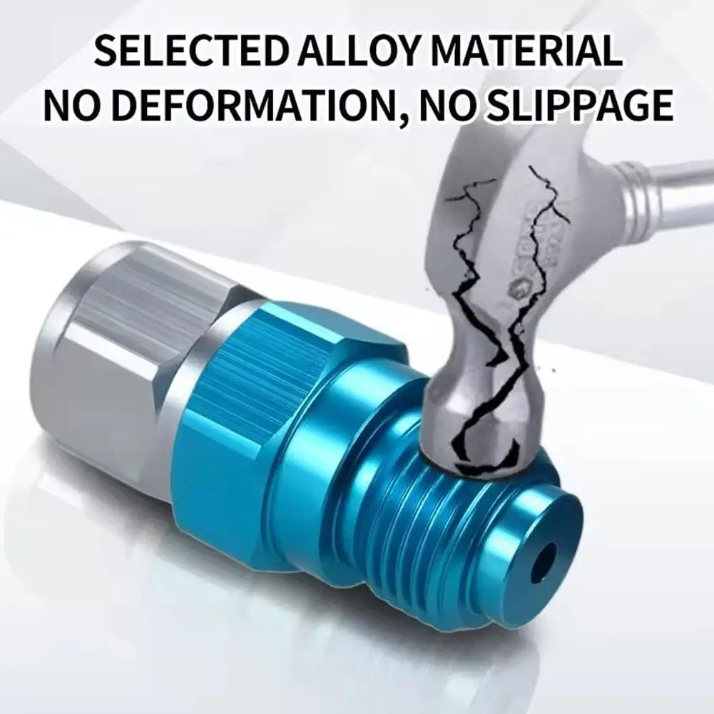 360 Grad drehbarer Airless-Farbspritzgerät-Adapter aus Edelstahl, auslaufsicheres Hochdruck-Drehgelenk für eine gleichmäßige Beschichtung – Detail 4