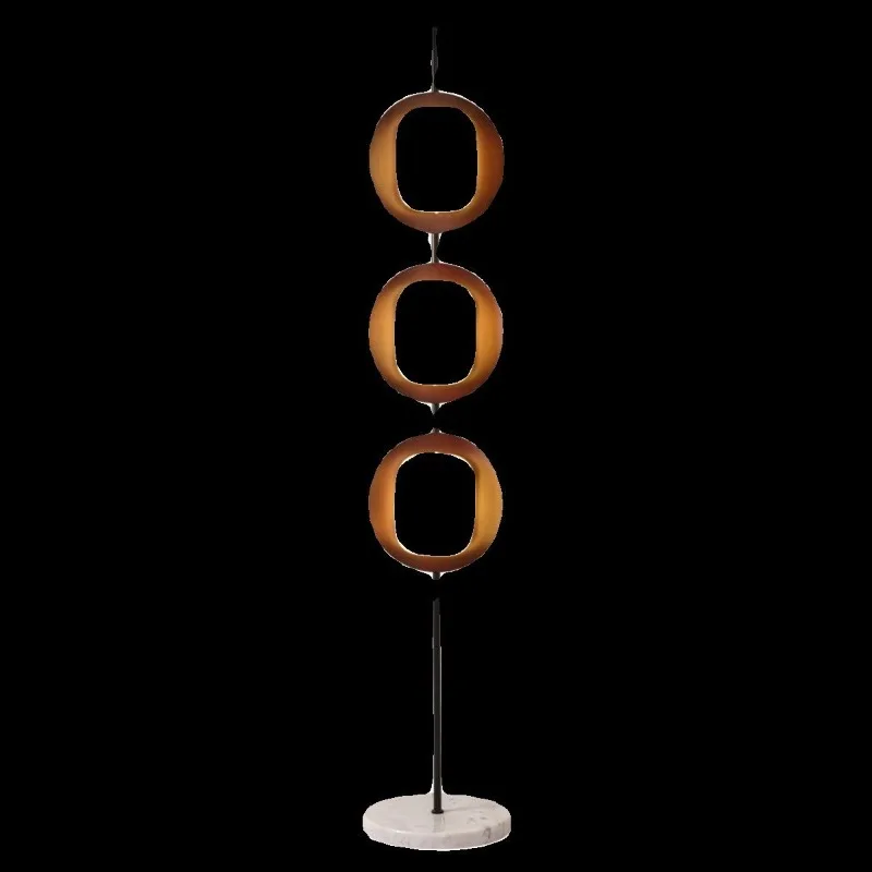 Vintage living room sofa floor lamp, bedroom creative high-end designer American standing vintage desk lamp