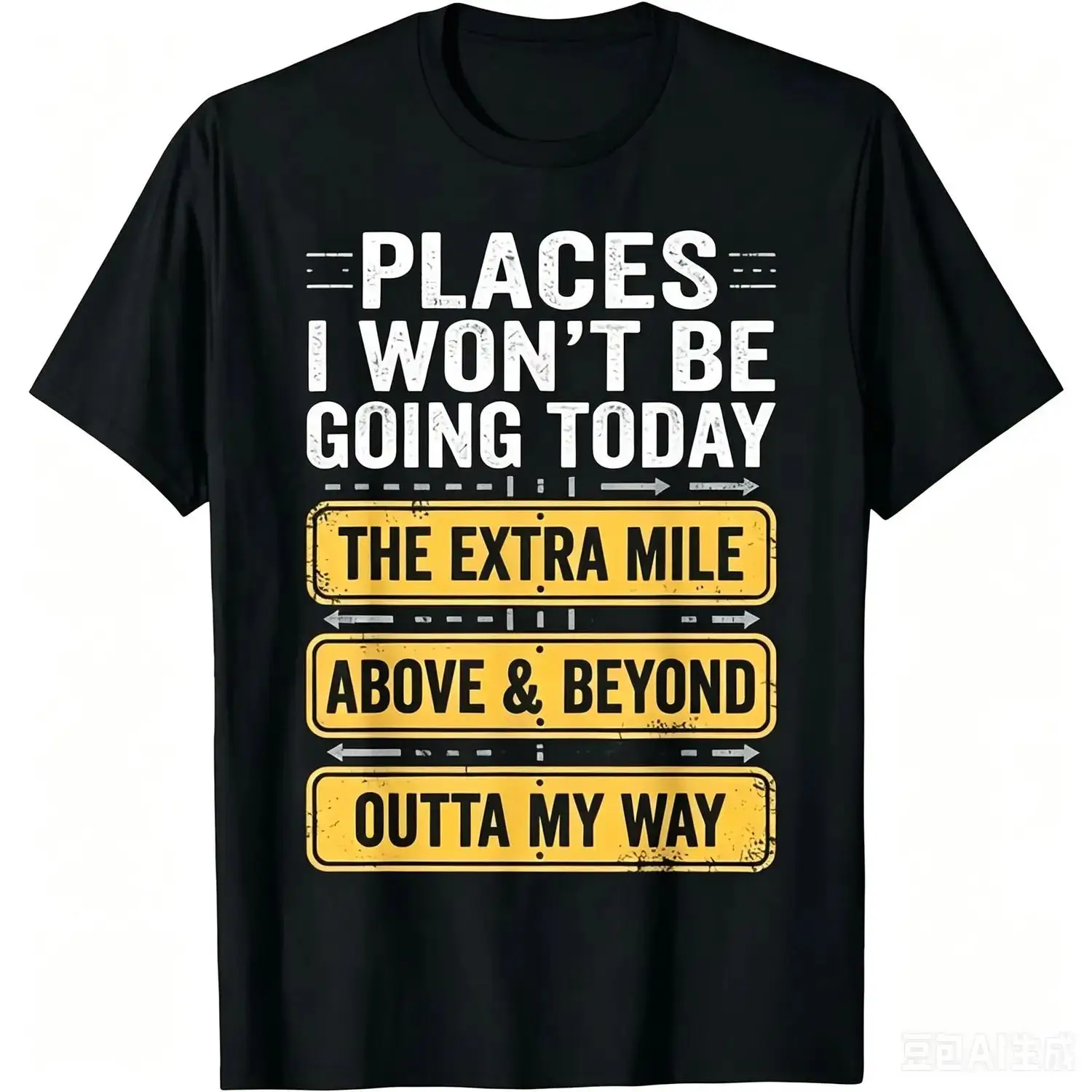 Places I Won't Be Going Today Funny Sarcastic Quote T-Shirt good graphic tees