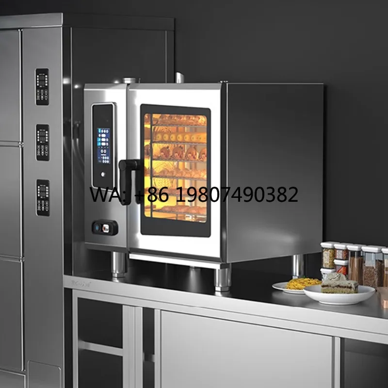 70L Large Capacity Commercial Oven, Stainless Steel Electric Oven, Multifunctional Baking Equipment for Bakery and Catering