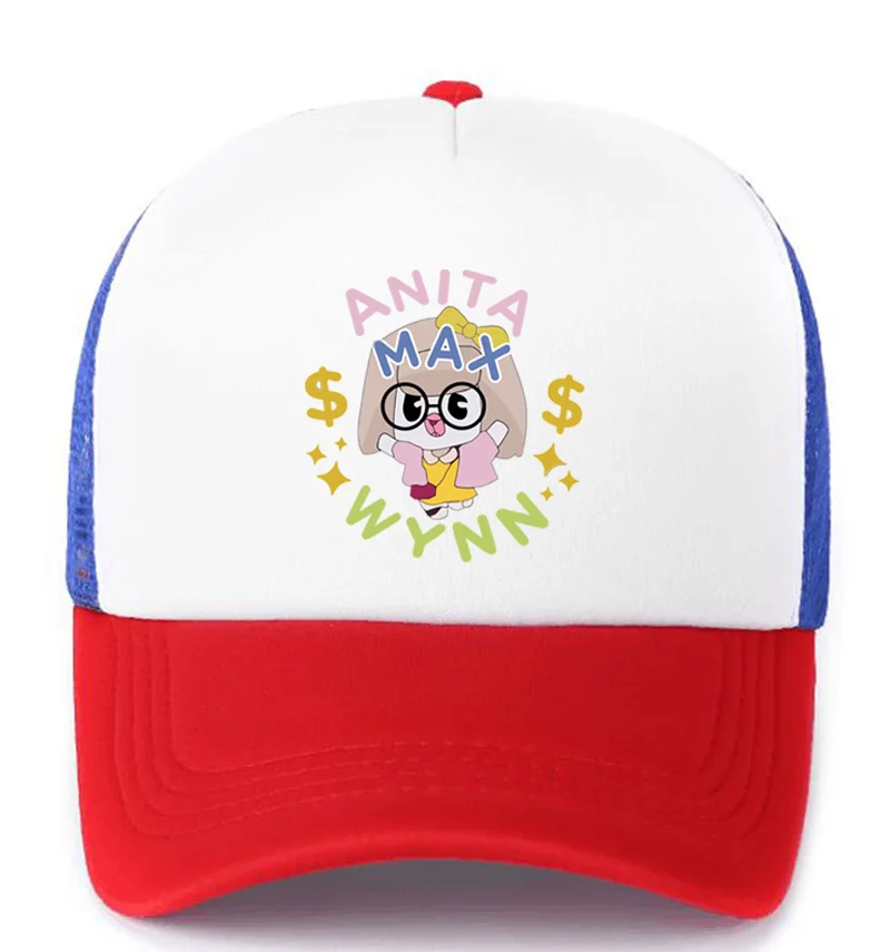 Trend ige anita max wynn Schaum Trucker Hut niedlichen Mesh Snapback Caps Junge Mädchen Sonne Strand Baseball Cap weibliche Sommer atmungsaktives Visier – Detail 9