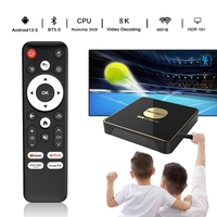 Mortal T3 Android TV13 8K HDR10 Smart TV Box Wifi 6 Media Player Rockchip 3528 4GB64GB Large Memory Bluetooth Chromecast TV Box