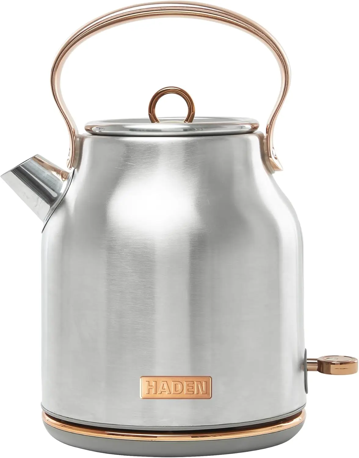 

1.7L Stainless Steel Electric Kettle, 360-Degree Base, Auto Shutoff, Fast Boiling, Classic Design