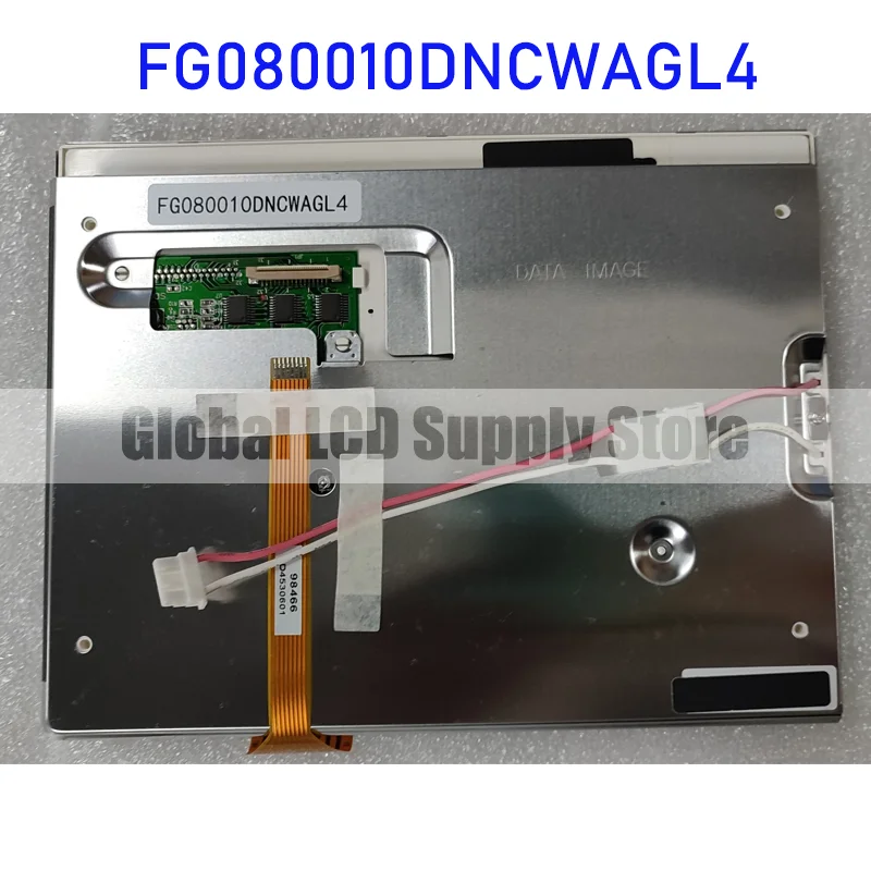 

FG080010DNCWAGL4 Original 8.0 Inch LCD Display Screen Panel for Data Image Brand New 100% Tested Fast Shipping