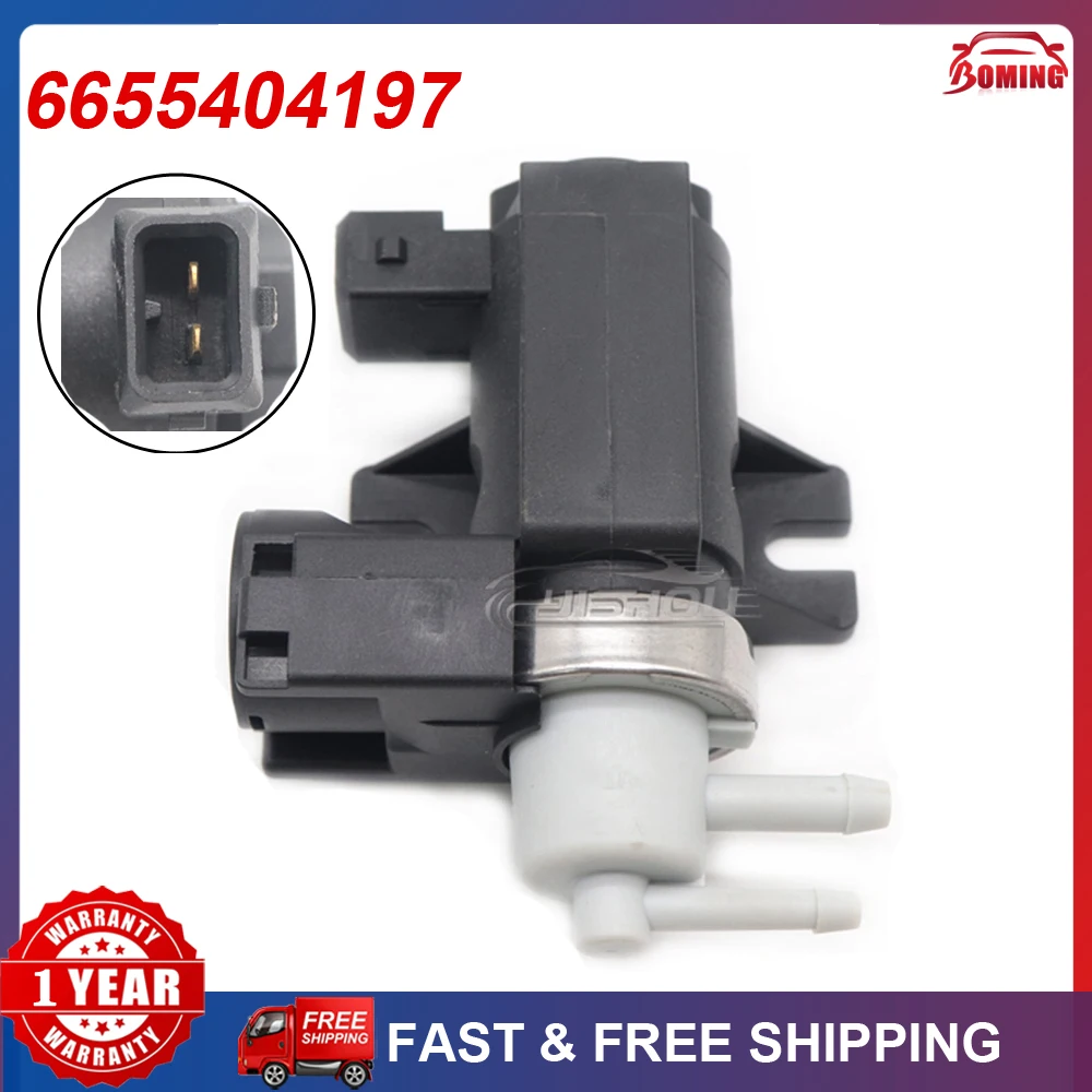 New Car Turbo Boost Pressure Solenoid Valve 6655404197 For SsangYong Actyon Sports Kyron Rexton +D20 6645400097 A6655404197