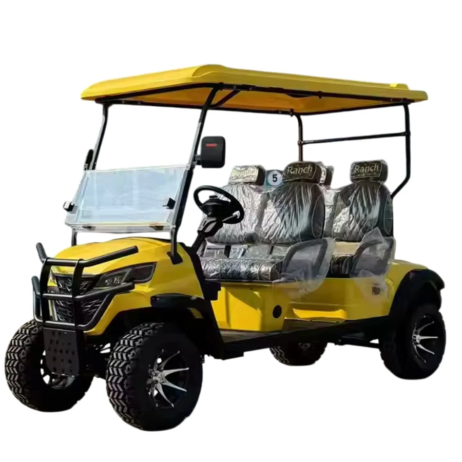 

4-местный внедорожник, электрическая тележка для гольфа, заводская прямая машина для гольфа с мощной тележкой для гольфа с сертифицированием CE