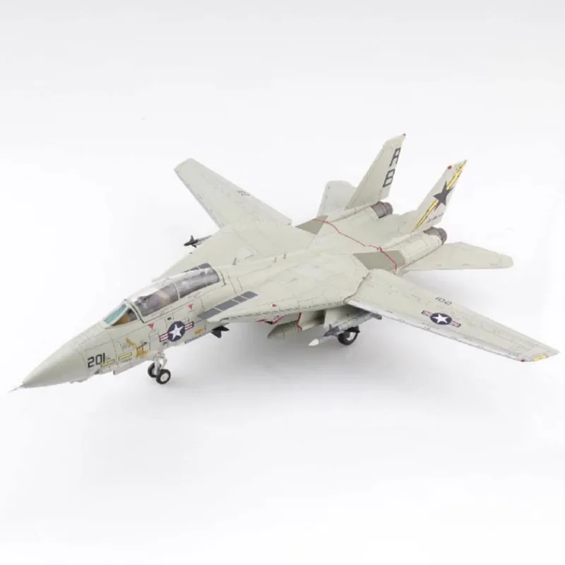 

Литая модель американского истребителя в масштабе 1:72 F14A, готовая модель из сплава, статическое украшение, сувенир, подарки для взрослых