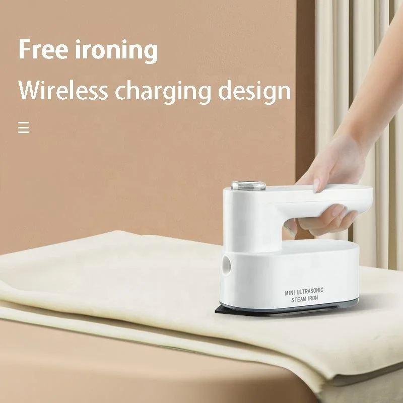 

2025 Hot Sell Mini Wireless Rechargeable Iron Portable Home Small Iron Wet and Dry Handheld Garment Steamer Cordless Iron