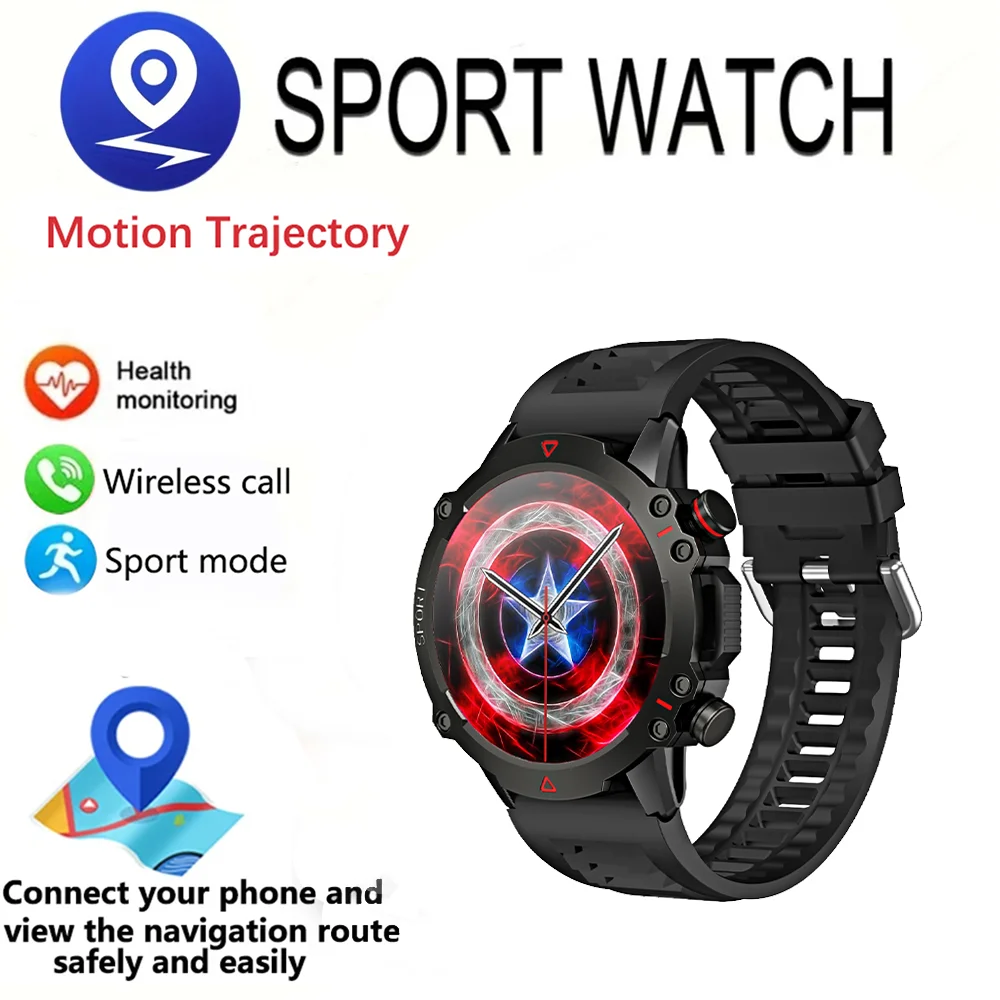 2024 new men's and women's smart electronic watches AMOLED high-definition screen heart rate synchronous detection