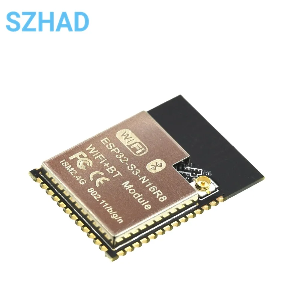 ESP32-S3-WROOM-1 ESP32-S3-N16R8 Dual-core WiFi& Bluetooth-compatible MCU Module Internet Of Things Wireless Module