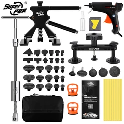 Analyste de débosselage sans peinture Super PDR, outils de débosselage de voiture, kit flacon de carrosserie, sac à outils