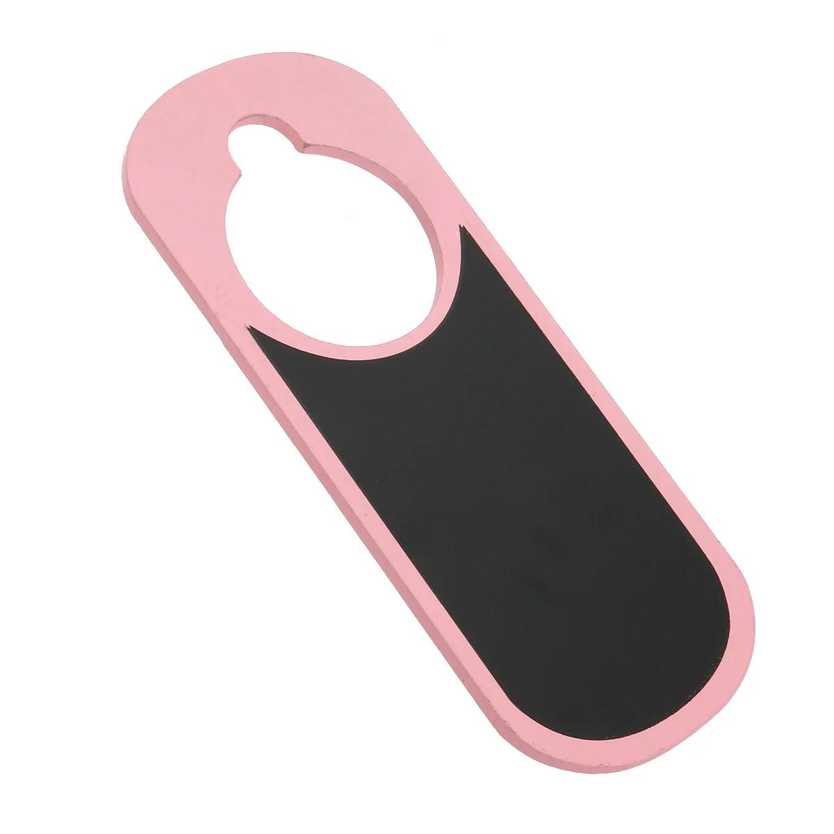 

Blank Wooden Door Hanger Pink 22*9Cm Two-Sided Mini Blackboard Sign Reusable Message Tag Wall Hanging Board Bathroom Warning