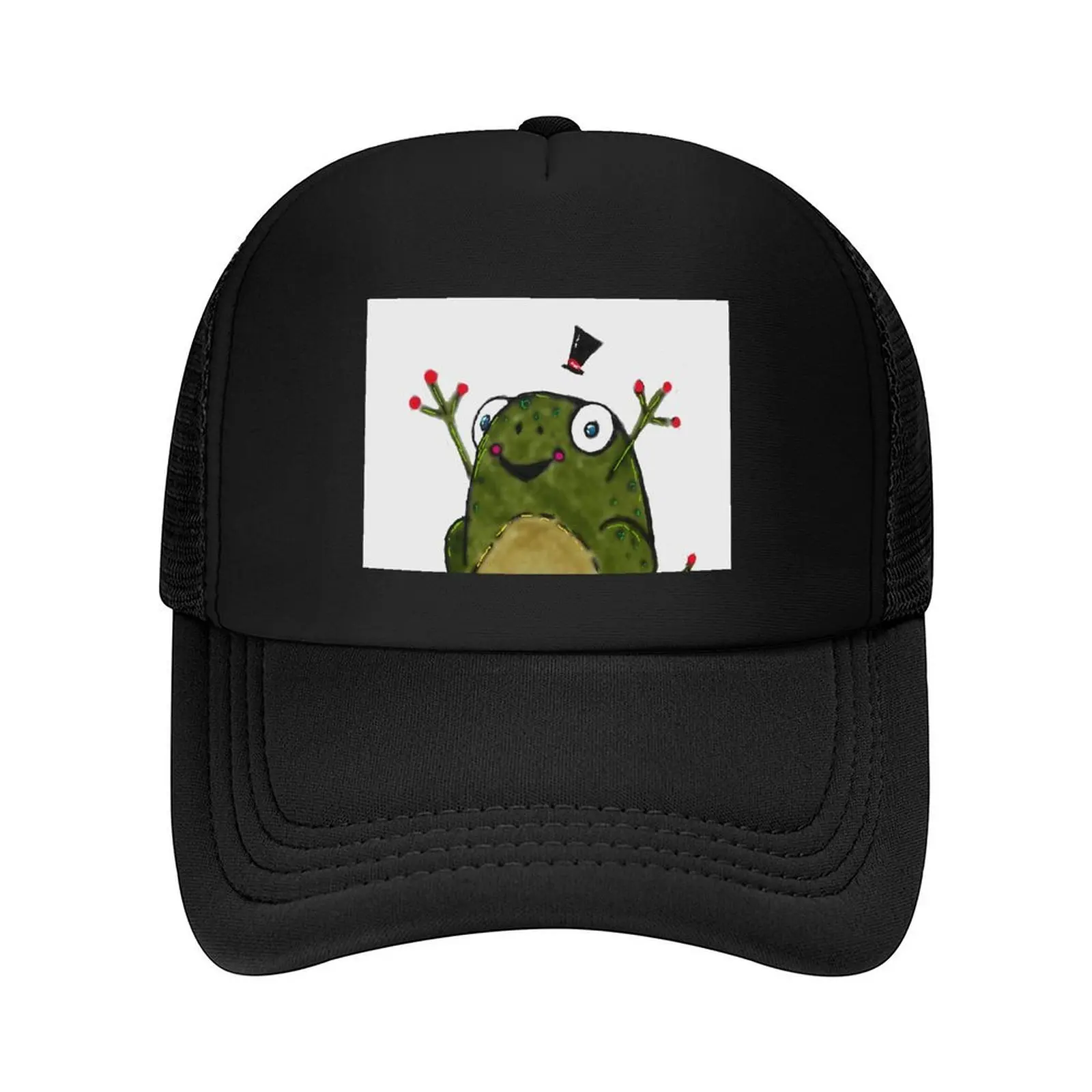 

Happy Hat Frog Baseball Cap Snap Back Hat |-F-| Designer Hat New Men Women's