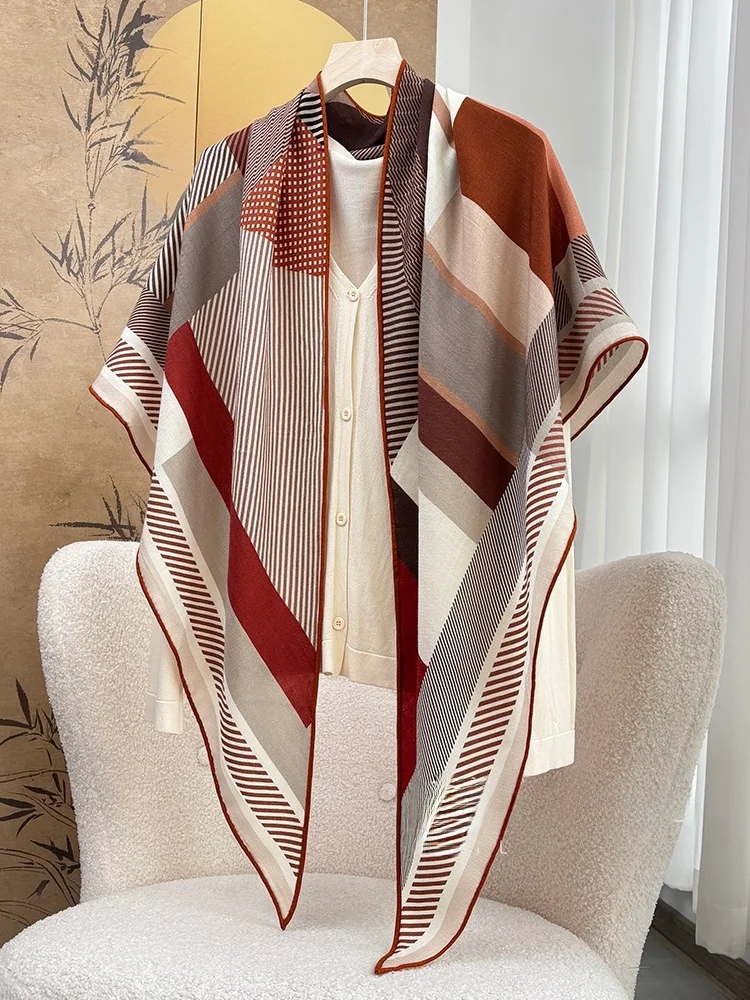 Echarpe-en-soie-et-laine-de-haute-qualite-pour-femmes-echarpe-multifonctionnelle-a-motif-geometrique-echarpe-a-epaules-couvrantes-pour-climatisation