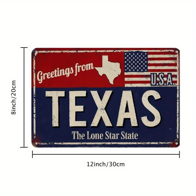 1-حزمة تكساس خمر تحيات لوحة ترخيص علامة معدنية 1-حزمة تكساس خمر تحيات لوحة ترخيص علامة معدنية