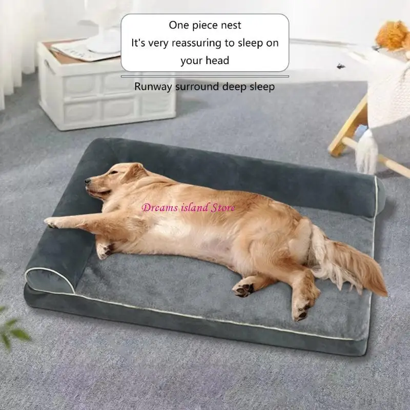 Breathable Pet Sofa Nest for Year Round Use Soft Fabric Eggs Crate Padding Bed HX6C