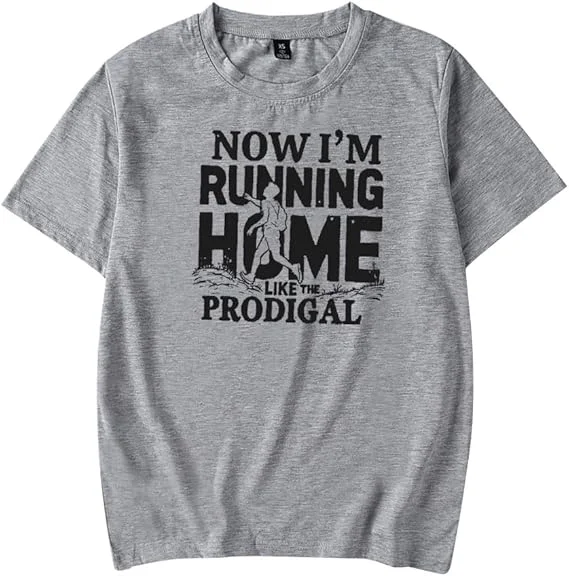 Josiah Queen Running Home Like The Prodigal Merch T-Shirt Short-Sleeved Unisex Fashion Casual Summer Stylish Design Tee