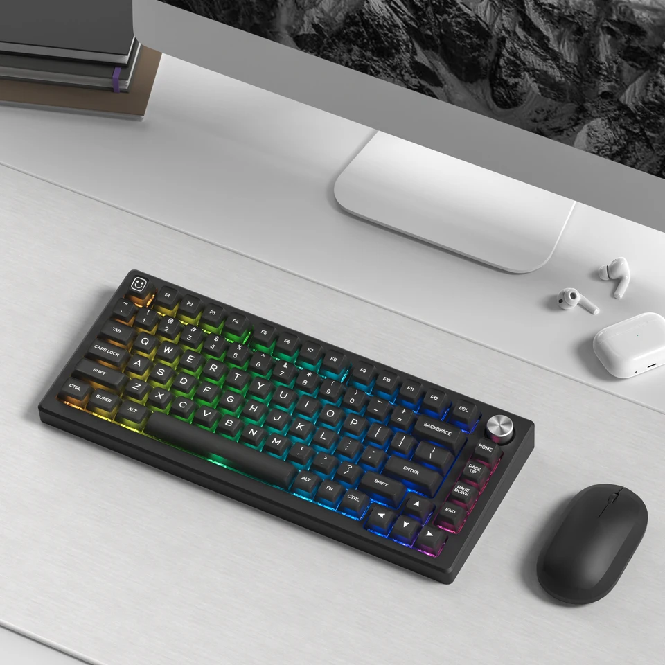 WOMIER Black Jade SA Profile 140 Keys Keycaps Double Shot PBT