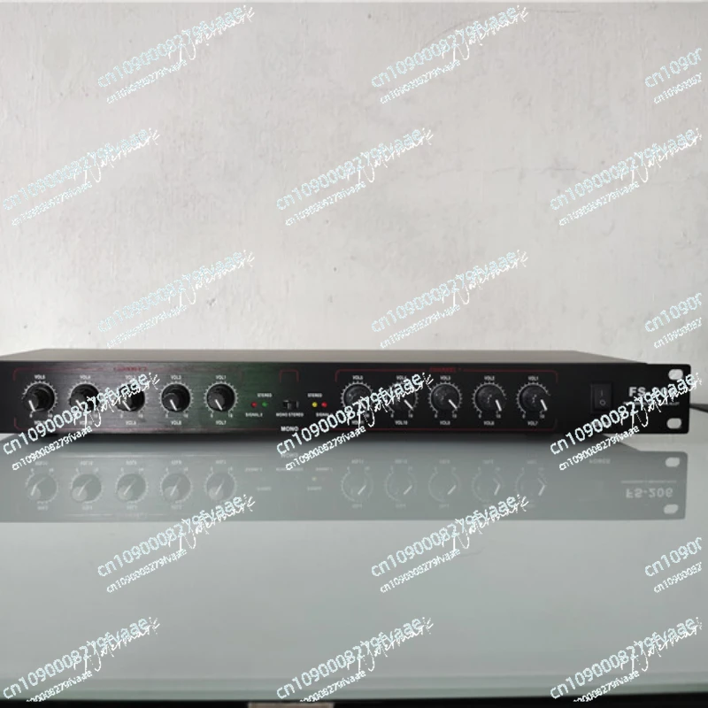 FS-206 12-channel splitter/professional audio splitter/audio signal splitter, power amplifier splitter