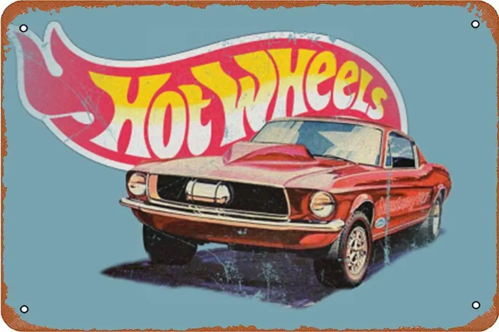 Metal Tin Sign Classic Car Poster Wall Decor Fun for Home Kitchen Bar Room Garage Vintage Retro Plaque