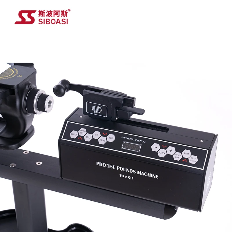 Portable Badminton Net Machine with Stand Efficient Racket Stringing Machine for Badminton Rackets