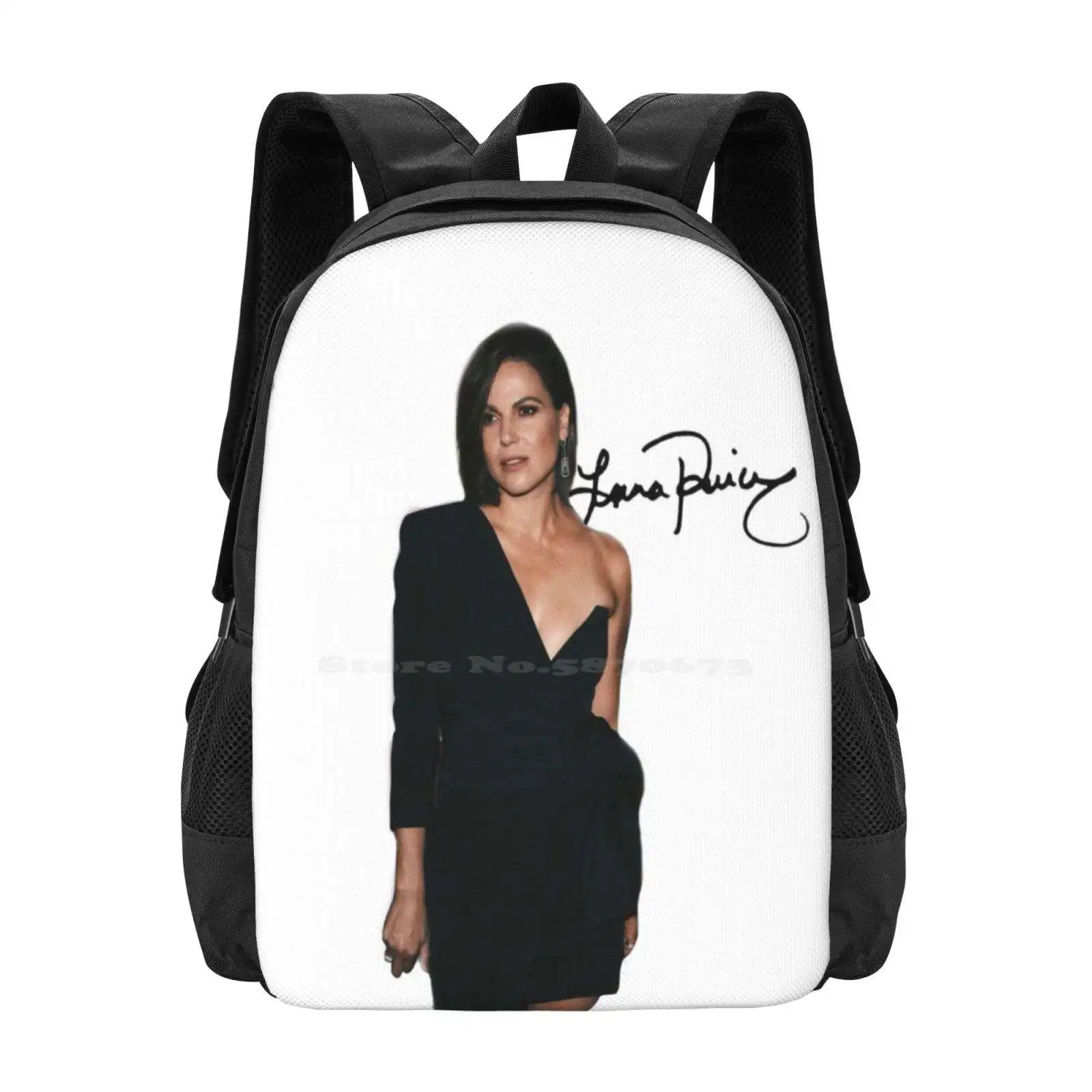 Lana Parrilla Autograph Hot Sale Backpack Fashion Bags Lanaparrilla Ouat Onceuponatime Reginamills Evilregals Theevilqueen