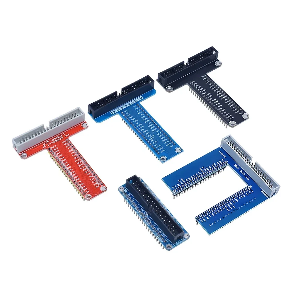 4 3B + аксессуары Плата расширения T GPIO + кабель передачи данных Raspberry PI 40P, различные варианты Raspberry PI