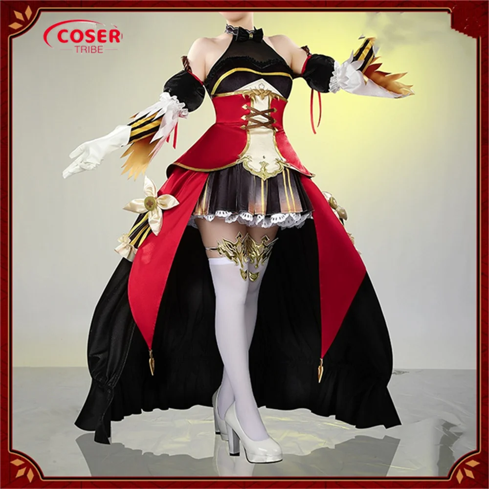 COSER TRIBE Anime Game Pretty Derby lady Ceremonial Dress appealing modish Halloween Carnival Role CosPlay Costume Complete Set