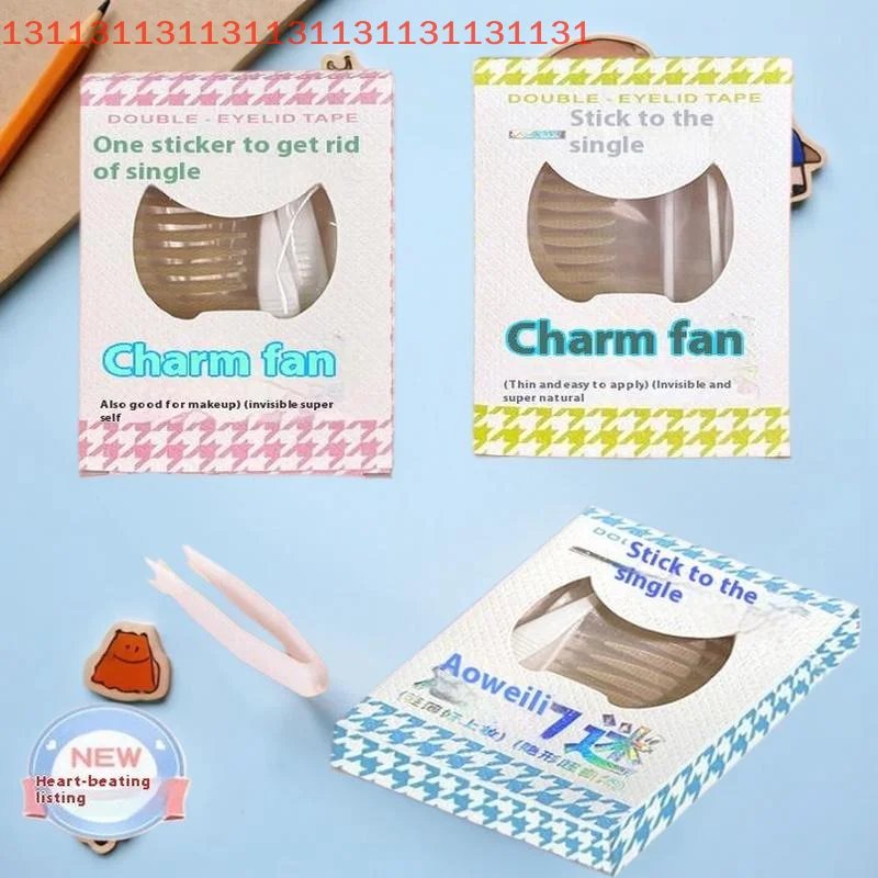 90 Stripes Lift Strips Makeup Tool Beauty Double Eyelid Tape Lace Mesh Eyelid Sticker Invisible Eye Stickers Self-Adhesive Fiber