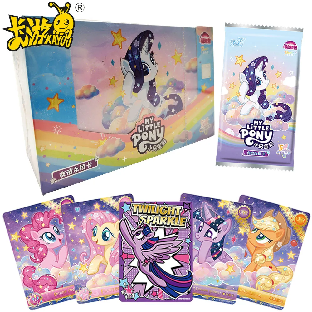 

Genuine Kayou My Little Pony Collection Card Cute Magic Princess Twilight Sparkle High Quality Character Card Children's Gifts