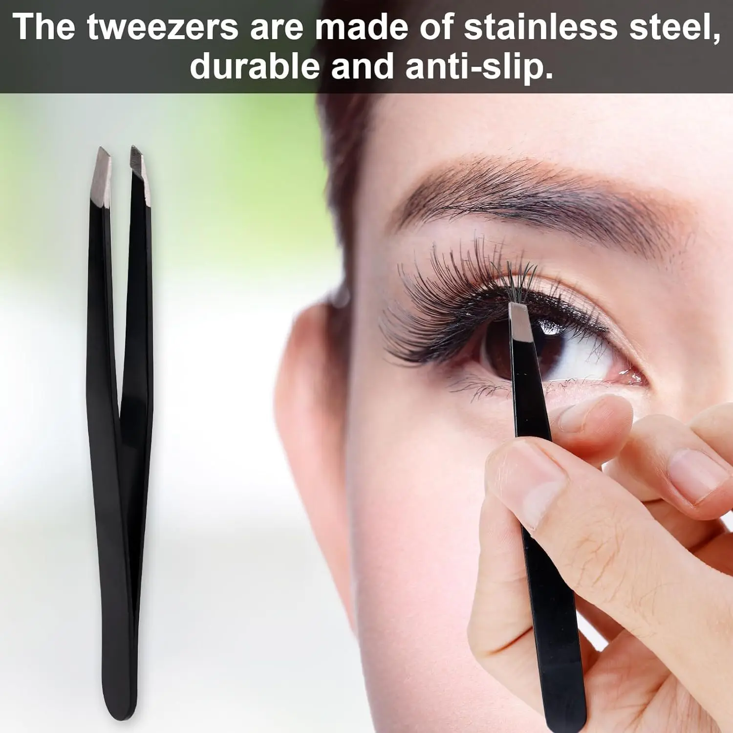 Schminkspiegel mit Lichtvergrößerung, kleine Tasche, tragbar, für Reisen, 10 x 20 x 30 x, schwarz, weiß, faltbar, Kosmetik-Kosmetikspiegel