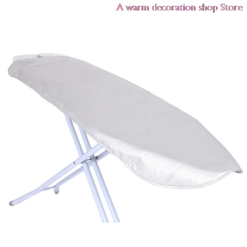 Home Universal Silver Coated Padded Ironing Board Cover Heavy Heat Reflective Scorch Resistant 120*37cm/130*50cm