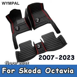 Car Floor Mats For Skoda Octavia 2023 2022 2021 2020 2019 2018 2017 2016 2015 2014 2013 2012 2011 2010 -2007 CAR Accessories