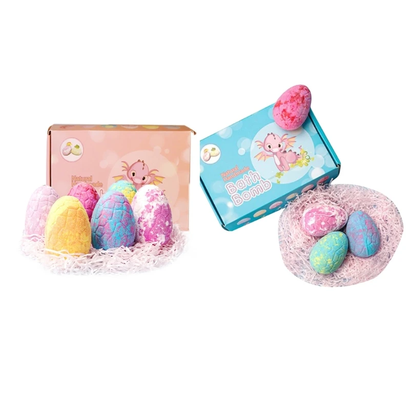 Bombas ducha para niños con juguete sorpresa en interior, bombas ducha dinosaurios, burbujas, envío directo