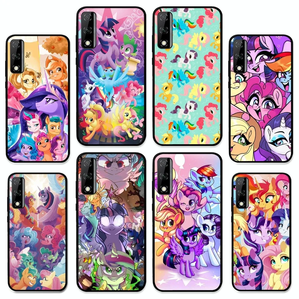 M-My Little P-Pony Phone Case For Huawei Y9 6 7 5 Prime Enjoy 7s 7 8 Plus 7a 9e 9plus 8E Lite Psmart Shell