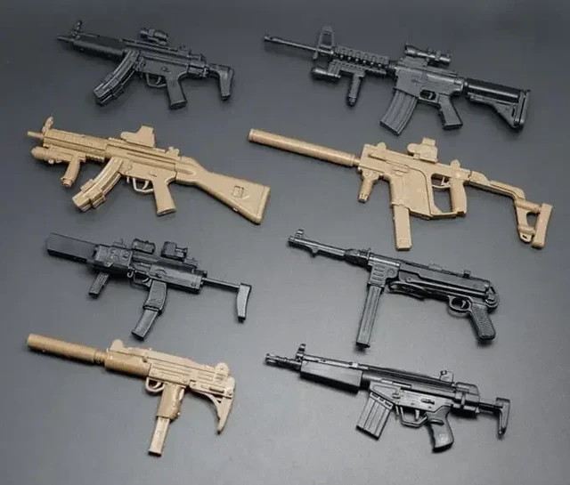 モデルガン】IMI マイクロ UZI 【ワンオフ品】 ミニチュアフィギュア,1