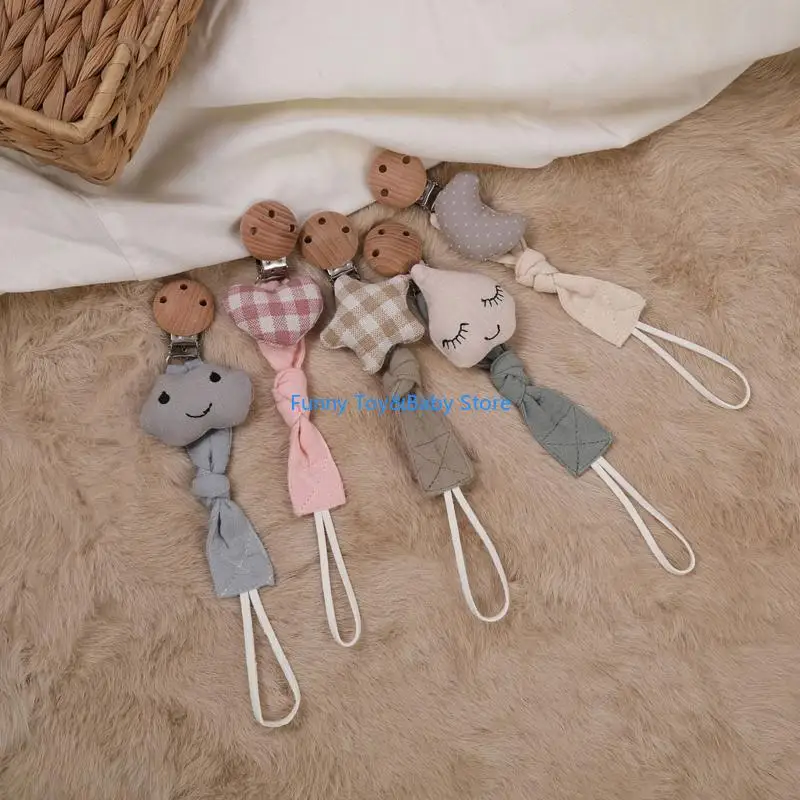 

Baby Binkies Clips Paficer Binkie Holder Clip Fastenings Boys Grils Teething Toy C90B