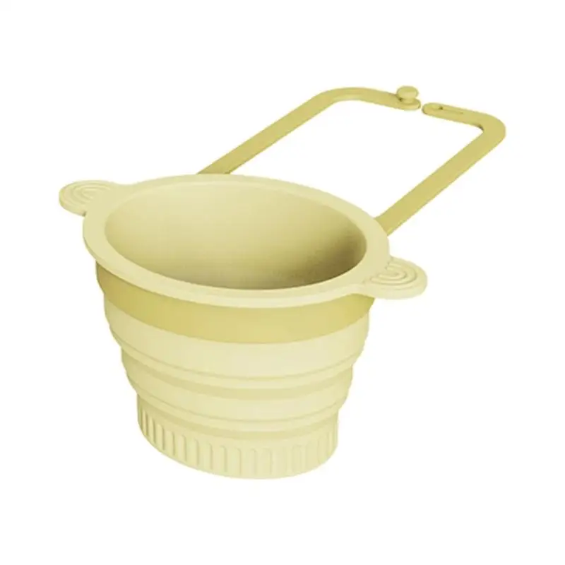 E8BD Multifunctional Sink Organiser for Sponges Brushes and Soap Drain Basket Bag