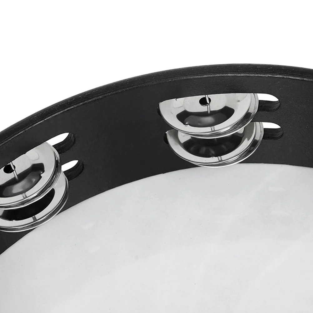 Tambourin H tambour jouet 10 pouces Double rangée coloré enfants Instrument de musique fête d'anniversaire faveur étudiant danse accessoire Percussion