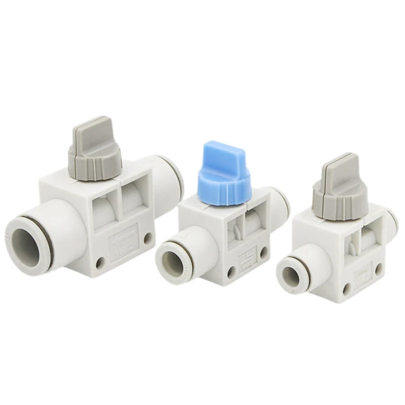 5Pcs AFR Brand Manual Valve Switch For Trachea VHK2 VHK3 Series VHK2-04F-04F VHK2-12F-12F VHK3-08F-06F VHK3-12F-10F