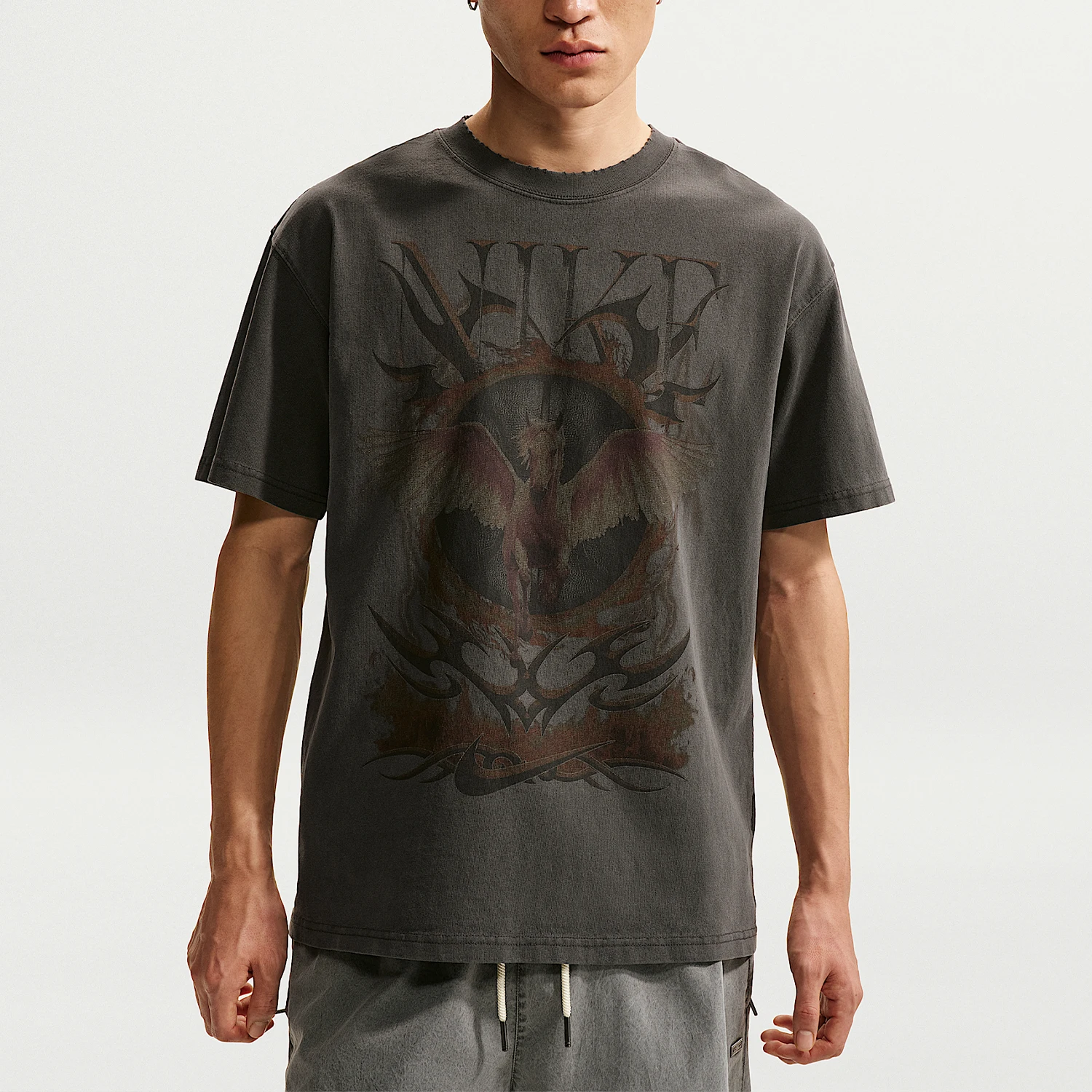 Nike genuine summer men's casual sports fashion design short sleeved T-shirt II0678-010