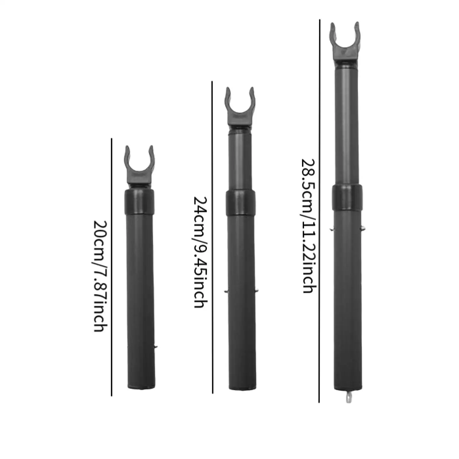 Wagon Handle Attachment Foldable Detachable Metal Bar for Outdoor Beach Cart and Garden Use