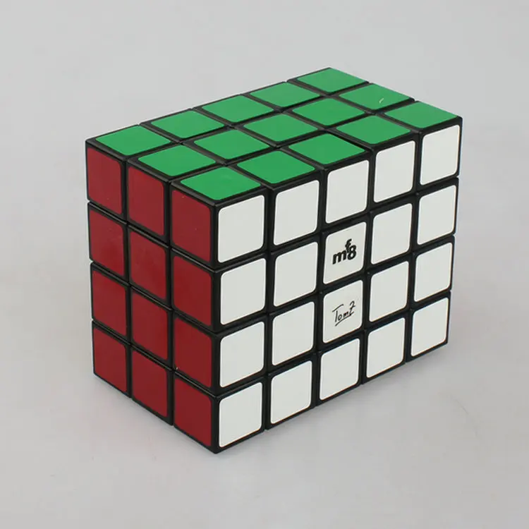 Mf8 3x4x5 Cube Puzzle Black Full-function Unequal Order 345 Order  Background Magic Cube Fidget Toys Difficult Cube Challenge