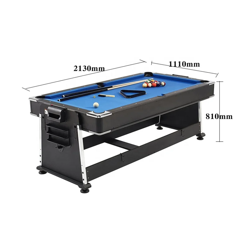 4 in 1 multi game table  billiard pool table with pingpong air hockey dining game