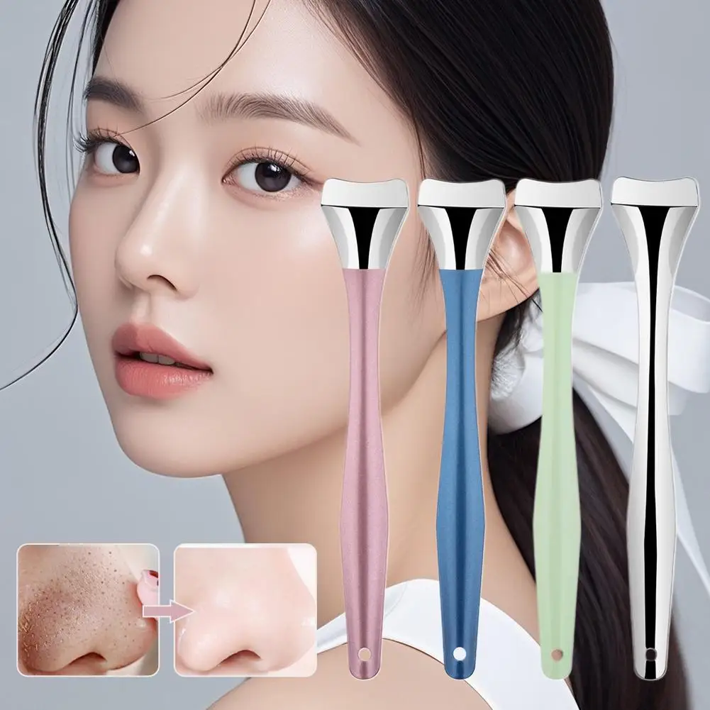 Extracteur professionnel de points noirs en acier inoxydable, outil d'extraction de boutons et de comédons pour usage du visage, 1 pièce, P1A1