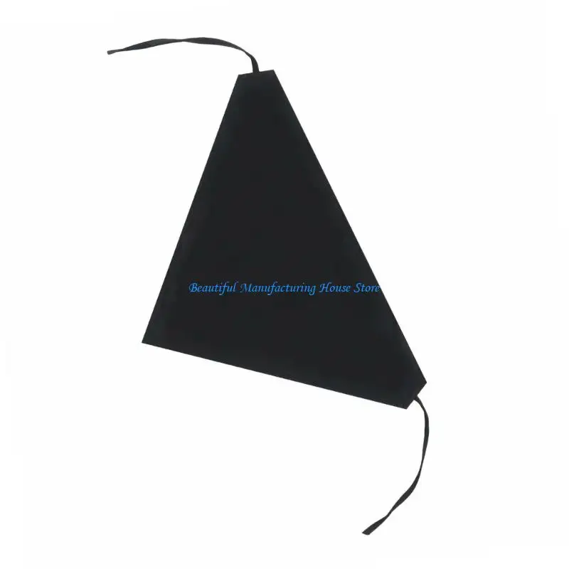 E56A Professional Culinary Headwear Cook Hat HeadScarf Adjustable Breathable Head Cover For Intensive Kitchen Worker Use