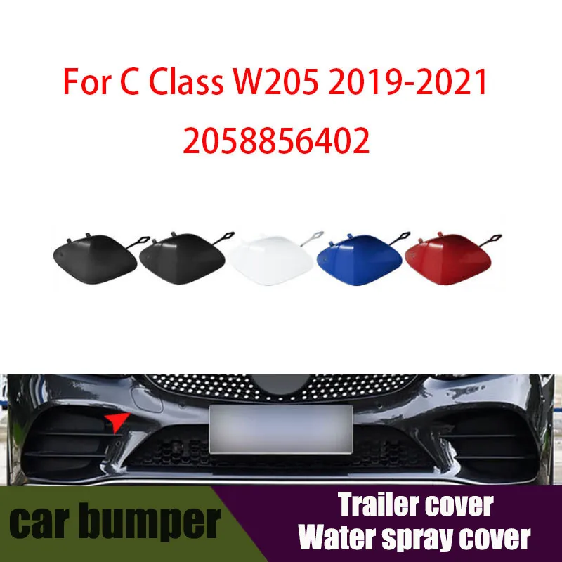 

For Mercedes-benz C-class W205 2058856402 Front Bar trailer cover front bumper traction hook hole cove