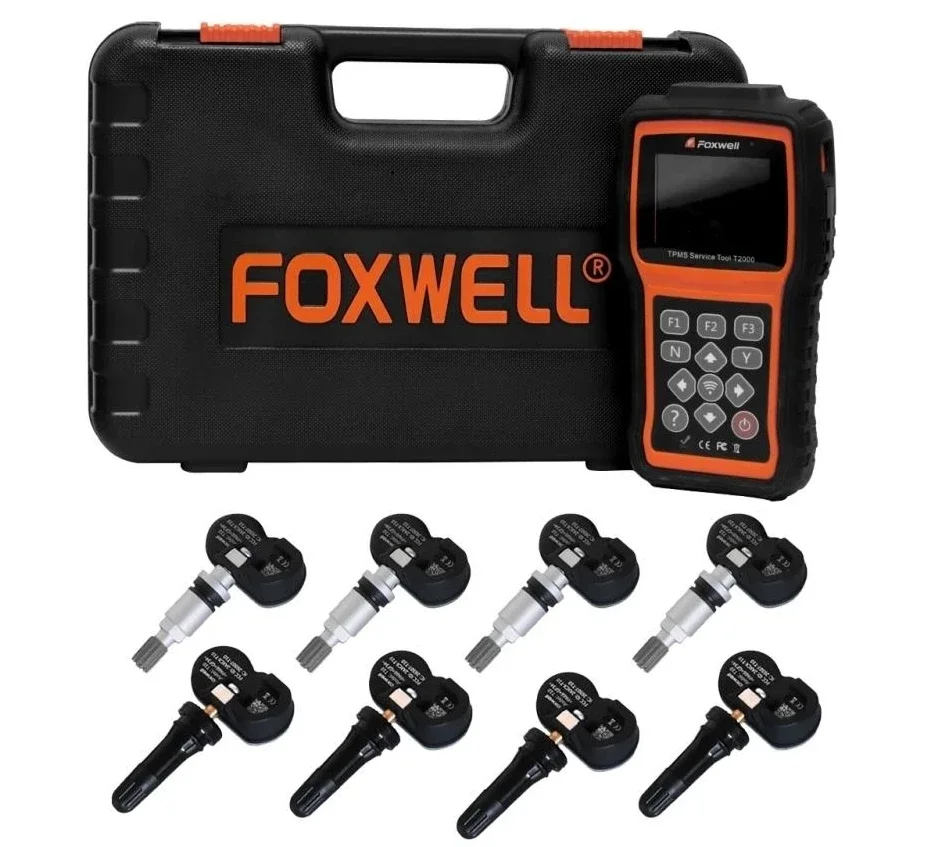 FOXWELL TPMS Service Tool T2000WF Car Obd2 Scanner Tire Pressure Monitoring System Health Check Equipment With WiFi