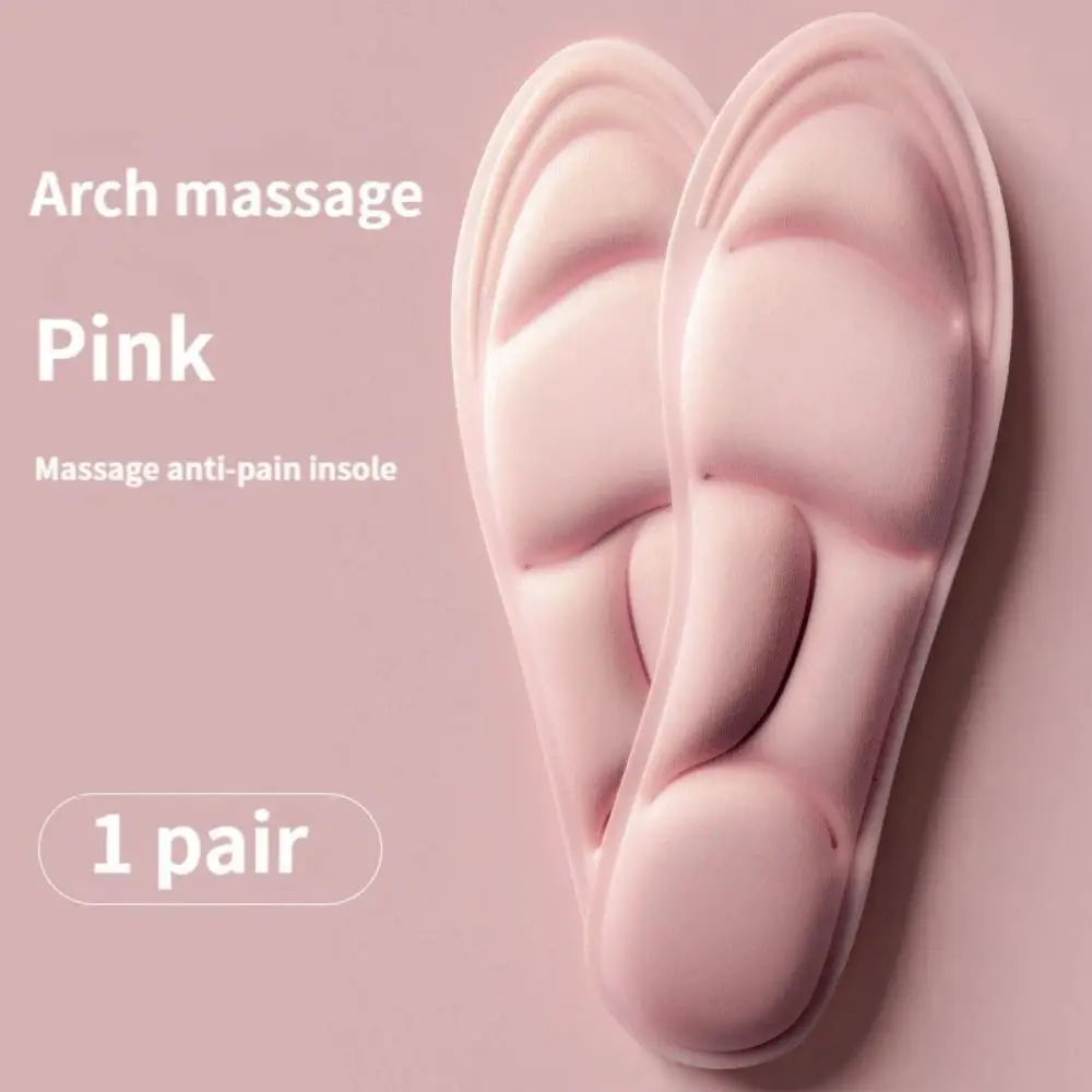 New Accessories Memory Foam 5D Sport Insoles Feet Care Breathable Running Insoles Massage Deodorant Orthopedic Insole Running